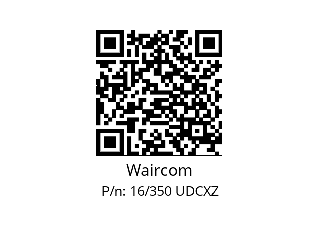   Waircom 16/350 UDCXZ