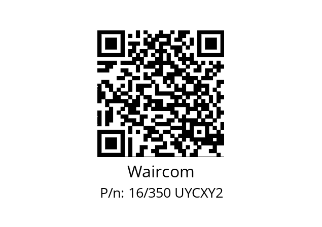   Waircom 16/350 UYCXY2