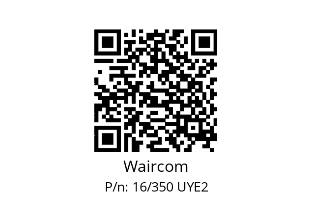   Waircom 16/350 UYE2