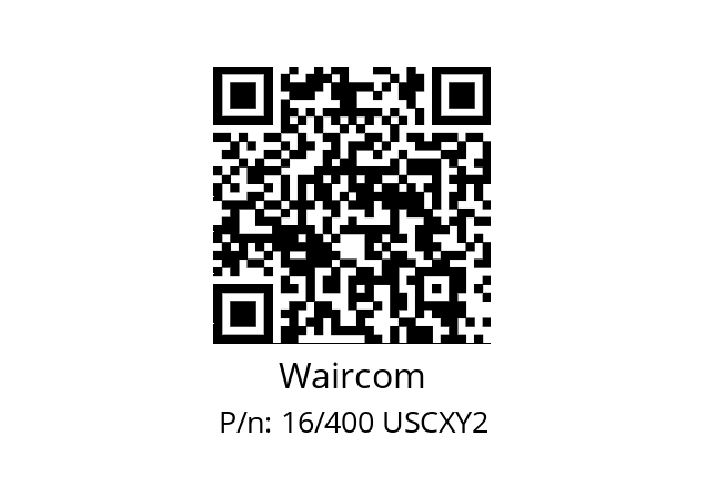   Waircom 16/400 USCXY2