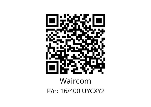   Waircom 16/400 UYCXY2