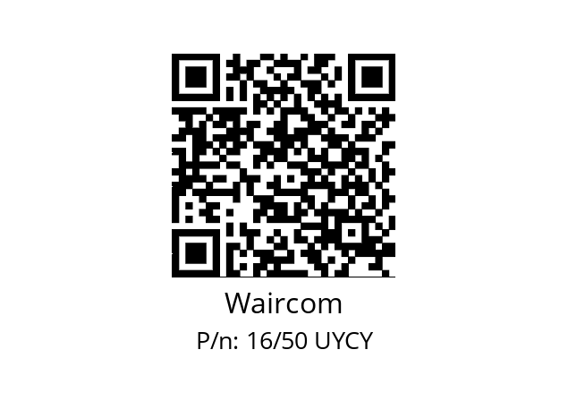   Waircom 16/50 UYCY