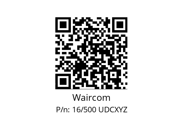   Waircom 16/500 UDCXYZ