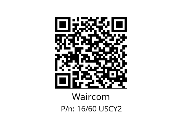   Waircom 16/60 USCY2