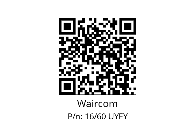   Waircom 16/60 UYEY