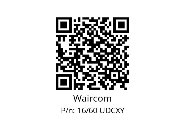   Waircom 16/60 UDCXY