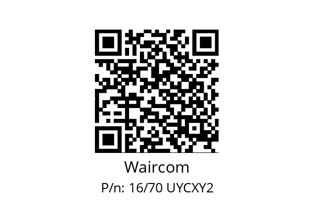   Waircom 16/70 UYCXY2