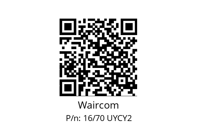   Waircom 16/70 UYCY2