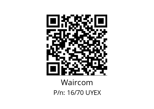   Waircom 16/70 UYEX