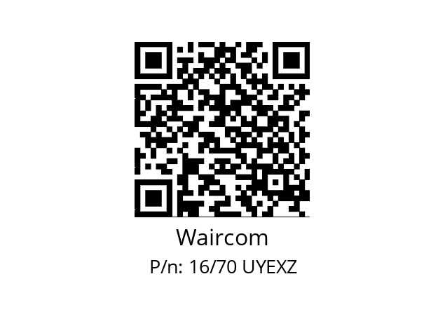   Waircom 16/70 UYEXZ