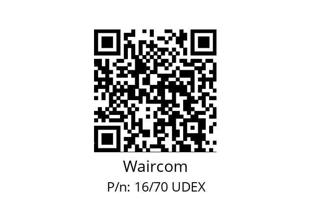   Waircom 16/70 UDEX