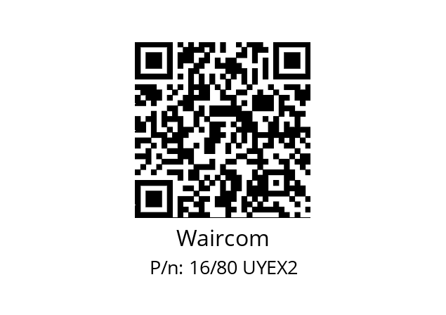   Waircom 16/80 UYEX2