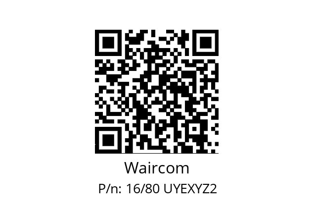   Waircom 16/80 UYEXYZ2