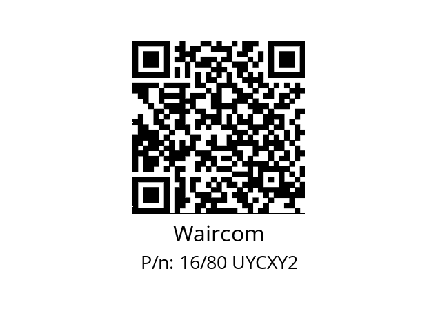   Waircom 16/80 UYCXY2