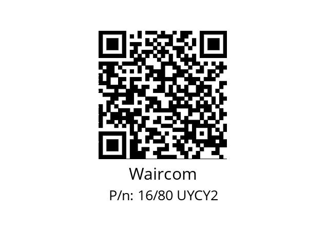   Waircom 16/80 UYCY2