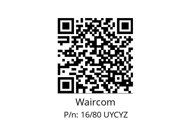   Waircom 16/80 UYCYZ