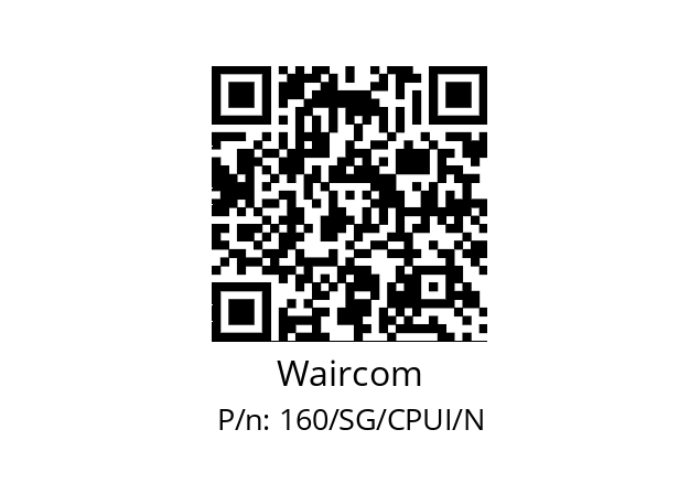   Waircom 160/SG/CPUI/N