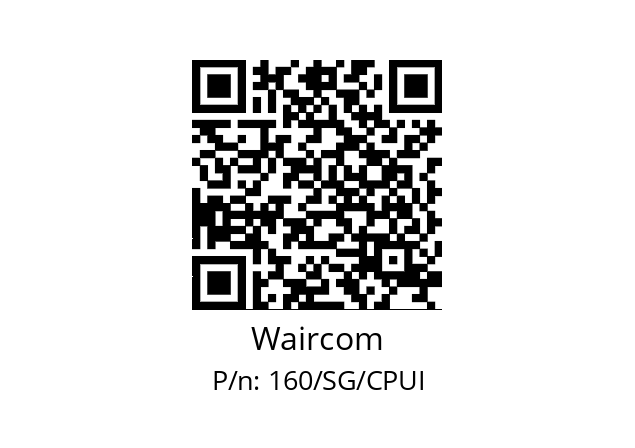   Waircom 160/SG/CPUI