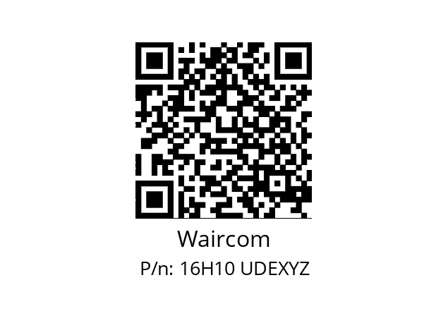   Waircom 16H10 UDEXYZ