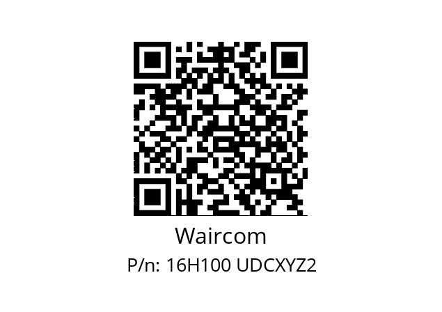   Waircom 16H100 UDCXYZ2