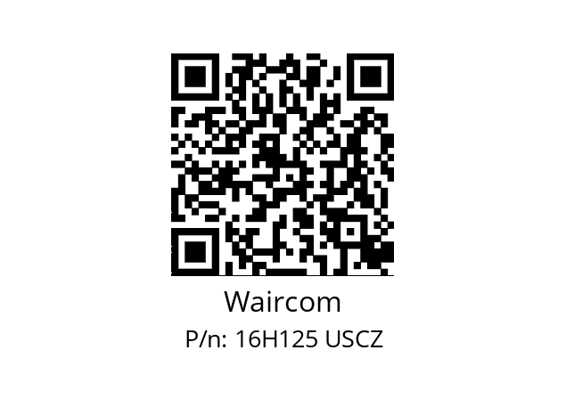   Waircom 16H125 USCZ