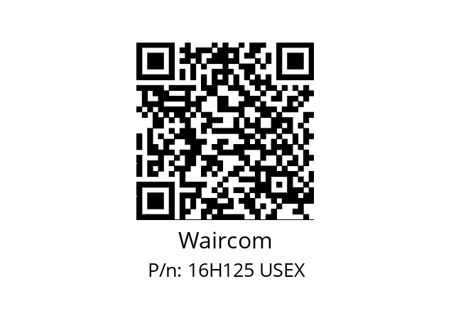   Waircom 16H125 USEX