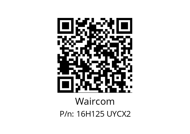   Waircom 16H125 UYCX2