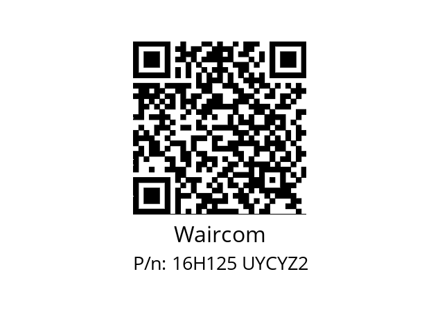   Waircom 16H125 UYCYZ2