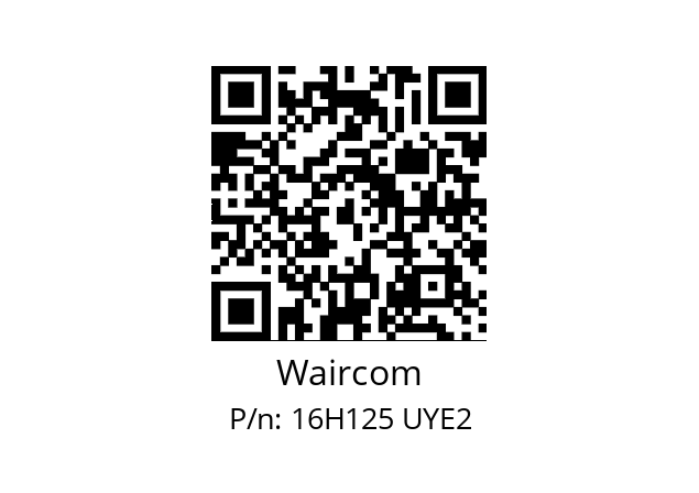   Waircom 16H125 UYE2