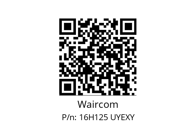   Waircom 16H125 UYEXY