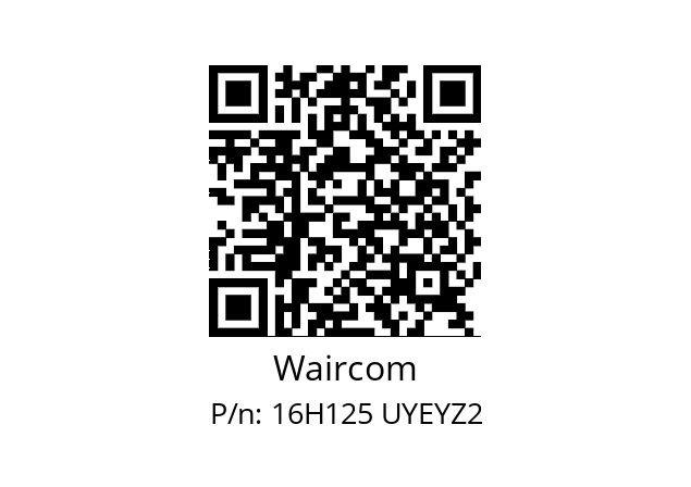   Waircom 16H125 UYEYZ2