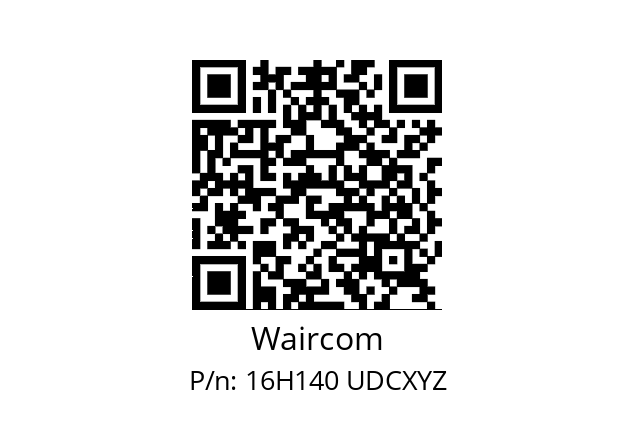   Waircom 16H140 UDCXYZ