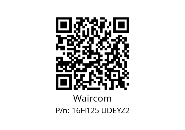   Waircom 16H125 UDEYZ2