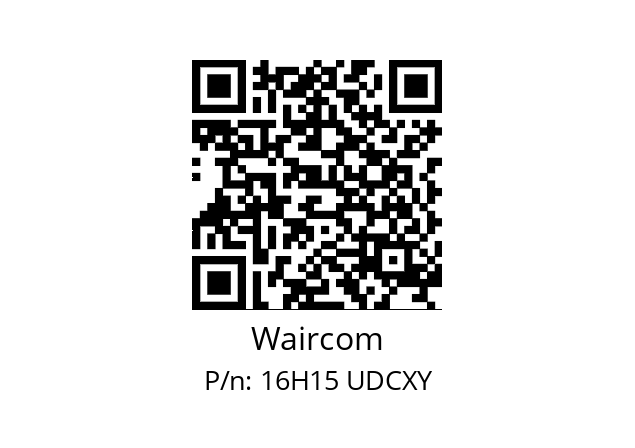   Waircom 16H15 UDCXY