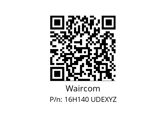   Waircom 16H140 UDEXYZ