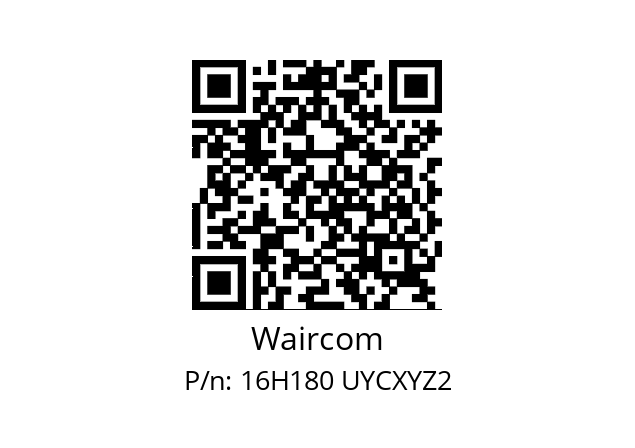   Waircom 16H180 UYCXYZ2