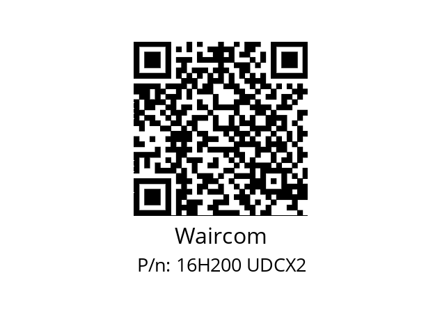   Waircom 16H200 UDCX2