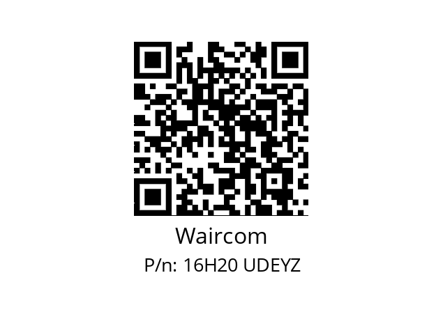   Waircom 16H20 UDEYZ