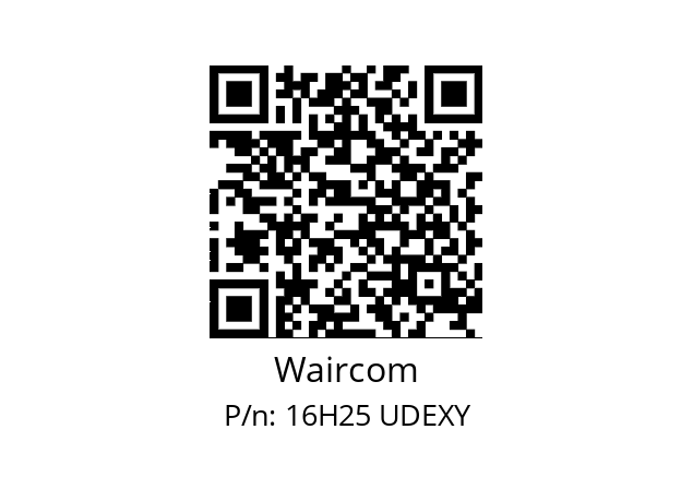   Waircom 16H25 UDEXY