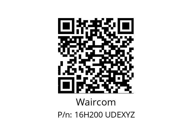   Waircom 16H200 UDEXYZ