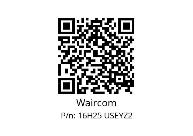   Waircom 16H25 USEYZ2