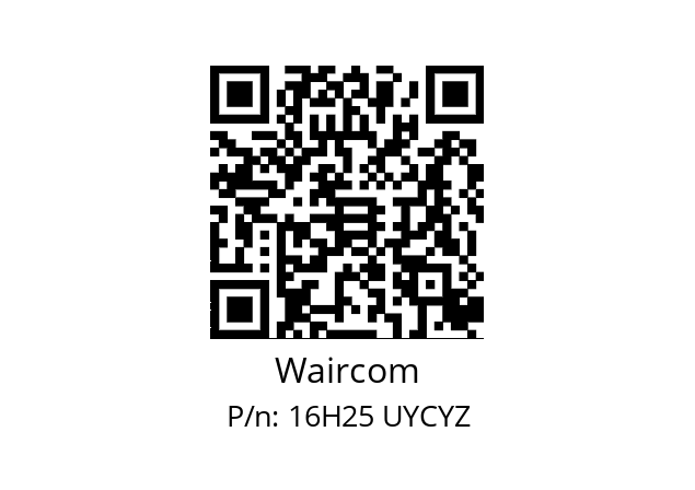   Waircom 16H25 UYCYZ