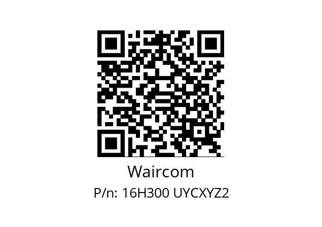   Waircom 16H300 UYCXYZ2