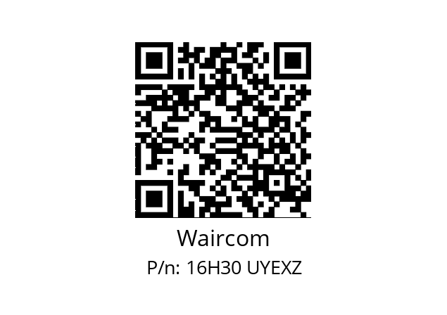   Waircom 16H30 UYEXZ