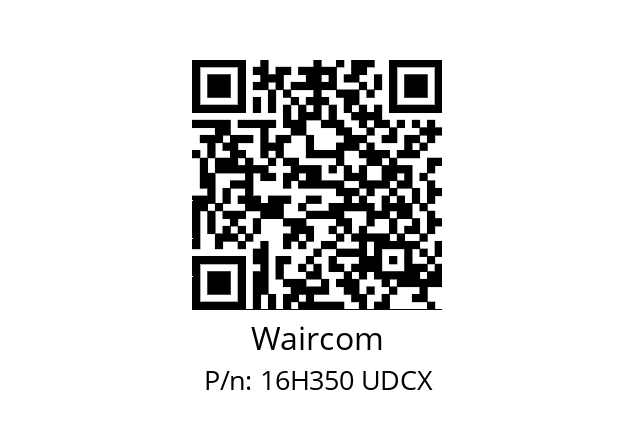   Waircom 16H350 UDCX