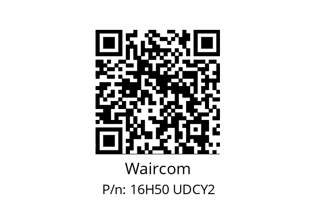   Waircom 16H50 UDCY2