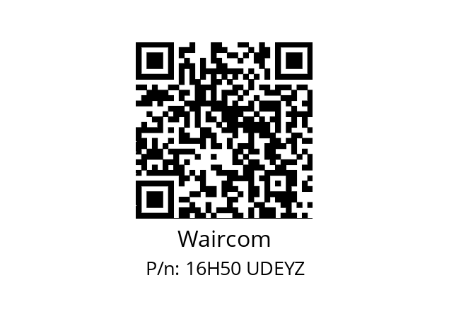   Waircom 16H50 UDEYZ