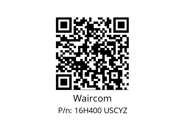   Waircom 16H400 USCYZ