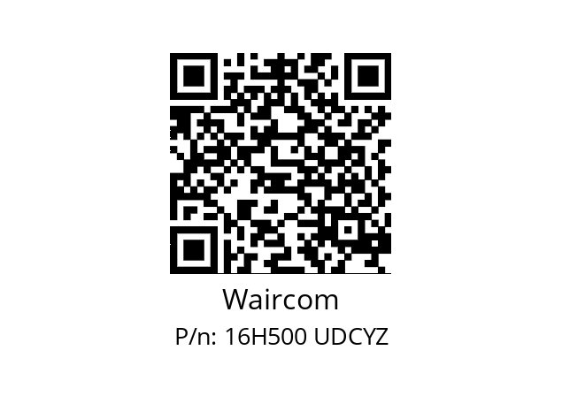   Waircom 16H500 UDCYZ