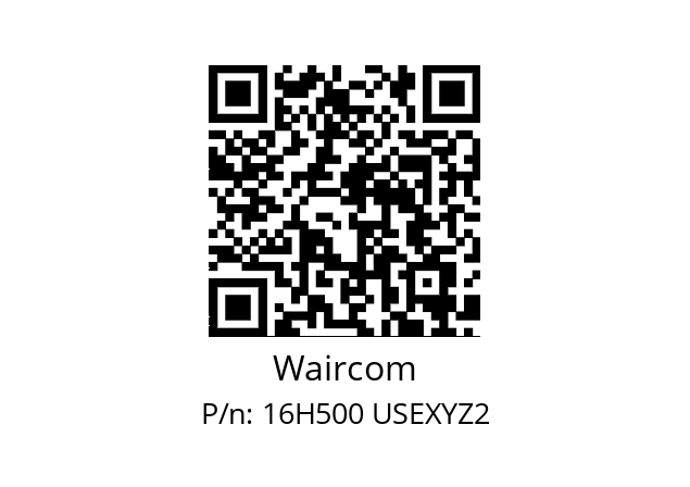   Waircom 16H500 USEXYZ2